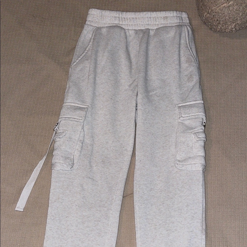 Gray Cargo Pants